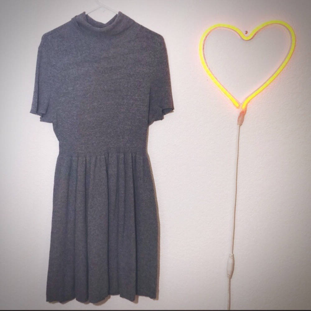 Light Gray Sweater Dress XXL American Eagle